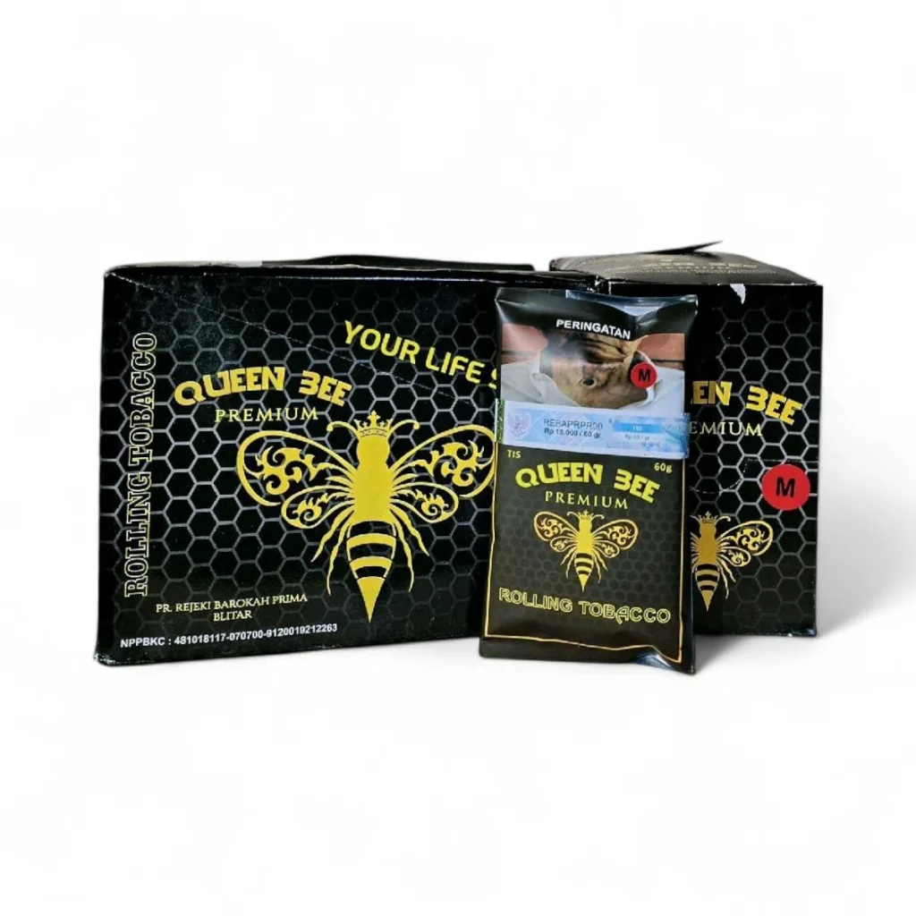 Tembakau Queen Bee Premium kemasan 60 gram